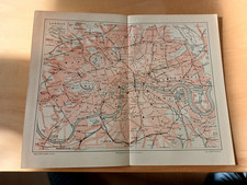 Stadtplan  London um 1895