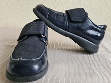 Richter Jungen Halbschuhe Gr. 31 blau Lackschuh Anzugschuh Kommunion Weihnachten