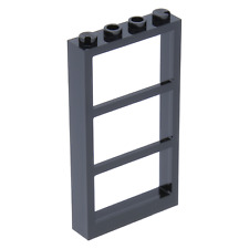 5x LEGO Fenster 1 x 4 x 6 -