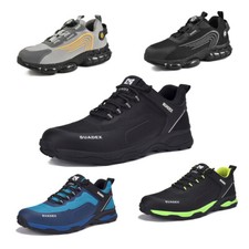 SUADEX Arbeitsschuhe Leicht Stahlkappe Sicherheitsschuhe Sport Bauschuhe Sneaker