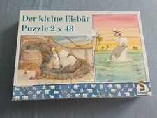 2 x 48 Teile Puzzle Box Der kleine Eisbär ab 4 Jahren 