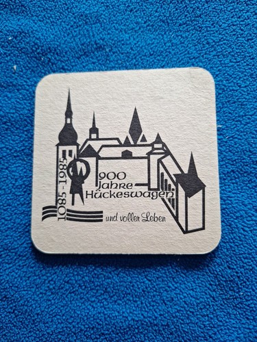 Bierdeckel 1985 hückeswagen - bierdeckel,