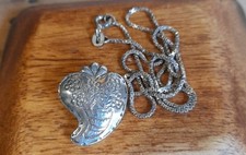 Altes Antikes Herz Amulett