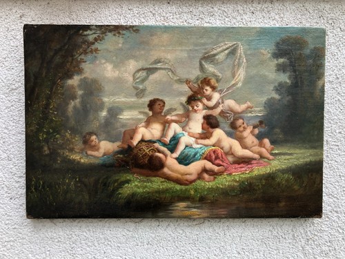 Altes ölgemälde - altes,
