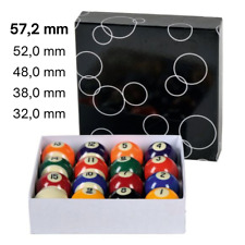 Billard Kugeln Pool Standard | Alle Größen | 57,2mm | 52mm | 48,0mm