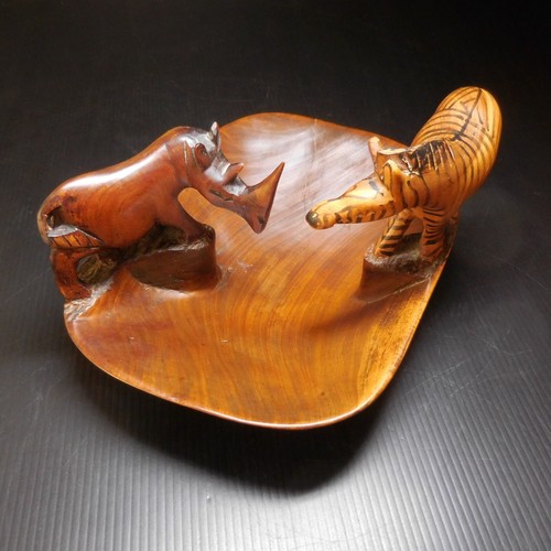 Statuette nashorn zebra - statuette,