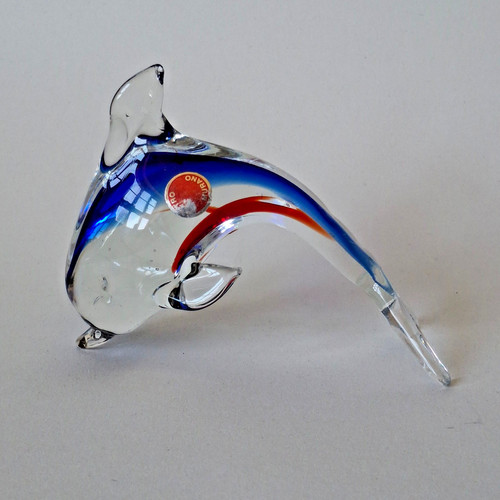 Murano glas delfin - murano, &