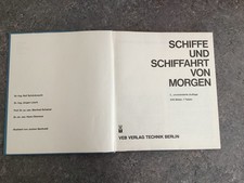 „Schiffe und Schifffahrt von Morgen“, DDR, VEB Verlag Technik, 1977
