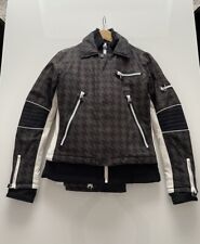 Ski Anzug Damen SOS Skijacke+Skihose Bikerstyle  Grün/weiß/Schwarz Gr.36 Top