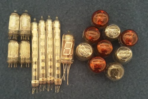 Konvolut stk defekte nixie - konvolut, stk.