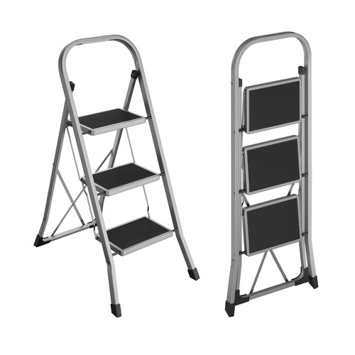 Trittleiter alu stufen - trittleiter, 3
