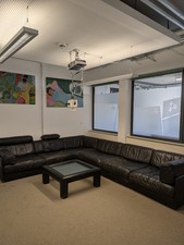 De Sede ds 76 Designersofa 6 Module Couch Daybed Ledersofa Schlafsofa + Tisch