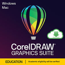 EDU CorelDRAW Graphics Suite 2025 (365) Win/Mac 1-Jahr / 1-PC DE / ML ESD / KEY