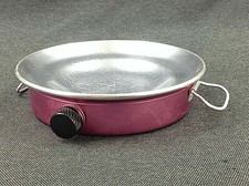 DDR Essen Warmhalteteller Wärmebehälter Teller Alu Camping Baby Kinder Senioren