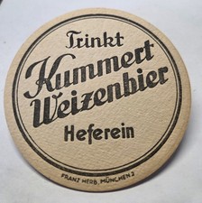 Bierdeckel brauerei kummert - bierdeckel,