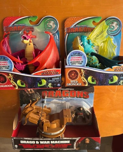 Dragons figuren set - dragons,