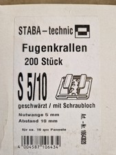 Staba fugenkrallen - 5/10,