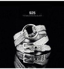 Damen Ring mit Zirkonia