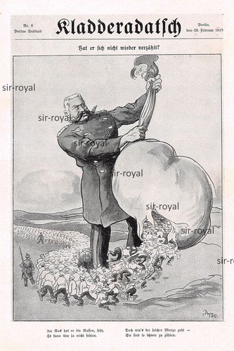 Hindenburg karikatur - hindenburg,