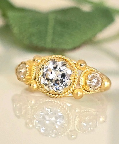Ring diamanten 70ct - ring, 22k