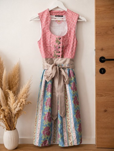 Damen rosa dirndl - damen, 38
