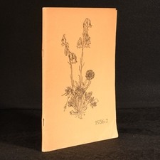 1937 Price List of Alpine and Herbaceous Plants 1936-7 Very Scarce First Edition