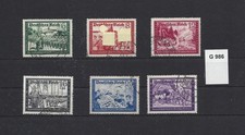 DR 1941,  Michel Nr.  773 - 778  gestempelt , siehe scan G 986 !
