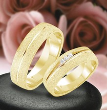 2 Echt Silber 925 Trauringe Eheringe Verlobungsringe , Gravur Gratis , J311-G