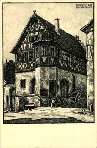 Künstler leibinger alois - ak, leibinger,