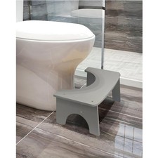 Toilettenhocker Bambus Holz WC