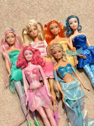 Barbie fairytopia puppen - 6,