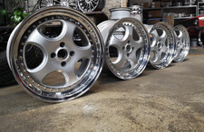 4x orig RH / Artec ML ZW5 17" x 8.5 + 8 2-teilig tlg 4x100 64,1 8x17 8,5x17