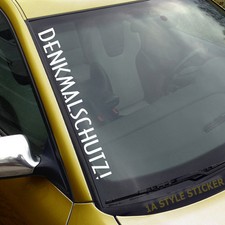 Denkmalschutz Aufkleber