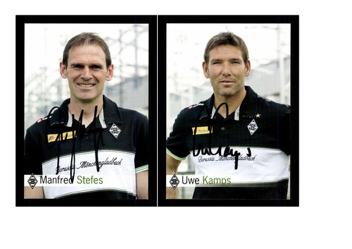 Autogrammkartensatz borussia - autogrammkartensatz,