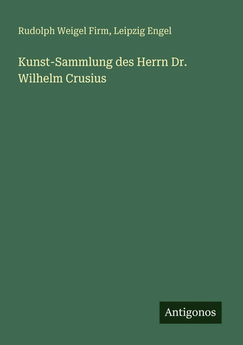 Rudolph weigel firm - weigel,
