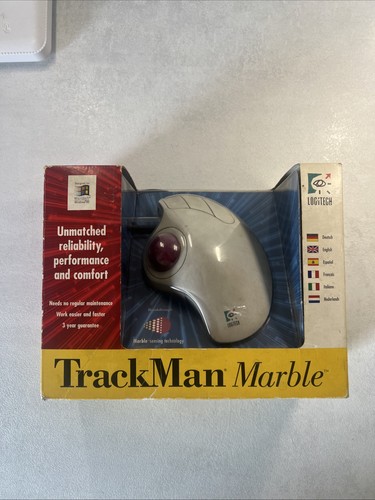 Vintage logitech trackman - vintage,