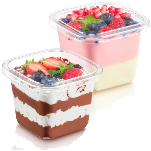 Plastik dessertbecher 360ml - dessertbecher, 50