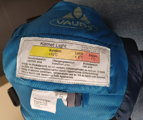 Vaude kamet light schlafsack - light,