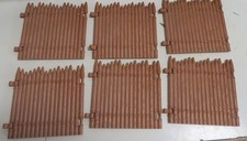 Playmobil 6x Palisaden für das Asterix 70931 Großes Dorffest NEU