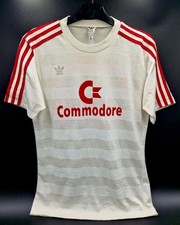 Bayern München Erwachsene Gr. M 1984 1985 Commodore Auswärtstrikot