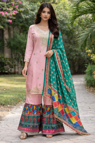 Pakistaner kleid palazzo - pakistaner,