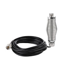 4,5cm Federhalterung &5m Kabel CB Antenne HAM Radio Antenne für Lkw Auto RZR UTV