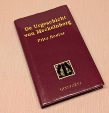 Fritz Reuter De Urgeschicht von Meckelnborg  aus dem Hinstorff Verlag Rostock