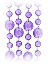 GIRLANDE KRISTALL DIAMANT ACRYL DEKO HOCHZEIT