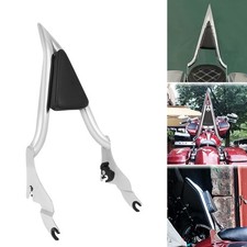 16" Chrom Passagier Rückenlehne Sissy Bar Für Harley Touring Electra Glide 09-25