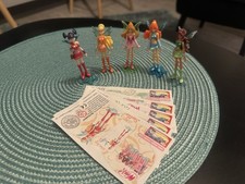 Ü-Ei **Winx Club **5 Figuren 2006 **Bloom** Flora**Musa**Stella**Layla**mit BPZ