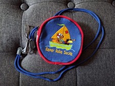 Brusttasche Geldbeutel * Der Kleine Rabe Socke * Spiegelburg Stickerei