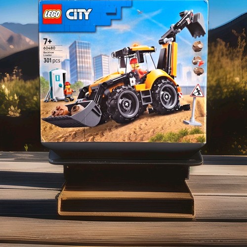 Lego city backhoe loader 60480 - backhoe,