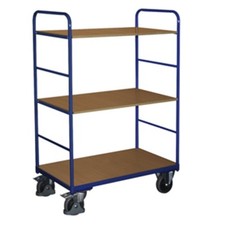 Etagenwagen / 2 Wände / Etagen und Ladefläche wählbar