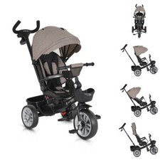 B-Ware Byox Tricycle Space 3 in 1 Dreirad Getränkehalter, Korb, EVA-Räder beige